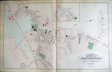 Load image into Gallery viewer, Antique-Hand-Colored-Map-Manchester-and-Amesbury-Ferry-and-Salisbury-Point-Massachusetts-United-States-Massachusetts-1884-Walker-Maps-Of-Antiquity

