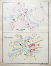 Load image into Gallery viewer, 1884 - Boxford, Andover, Frye Village and Ballardvale, Massachusetts - Antique Map
