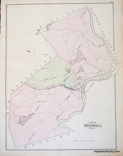 Load image into Gallery viewer, 1884 - City of Haverhill and Village of Middleton, Massachusetts - Antique Map

