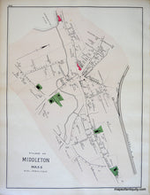 Load image into Gallery viewer, 1884 - City of Haverhill and Village of Middleton, Massachusetts - Antique Map
