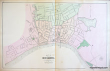 Load image into Gallery viewer, Antique-Hand-Colored-Map-City-of-Haverhill-and-Village-of-Middleton-Massachusetts-United-States-Massachusetts-1884-Walker-Maps-Of-Antiquity
