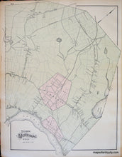 Load image into Gallery viewer, 1884 - Village of Amesbury, Town of Amesbury, and Town of Merrimac, Massachusetts - Antique Map
