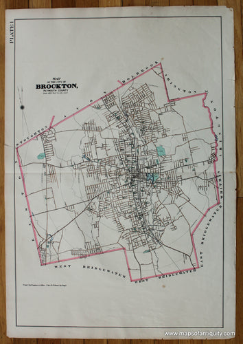 Antique-Map-City-Brockton-Massachusetts-1903-Richards