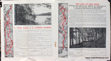 Load image into Gallery viewer, Antique-Printed-Book-with-Center-Map-and-many-additional-Maps-Aero-View-Map-showing-Territory-covered-by-the-Lines-of-the-Bay-State-Street-Railway-Co-and-their-Connections-**********-United-States-Massachusetts-1913-Bay-State-Street-Railway-Company-Maps-Of-Antiquity
