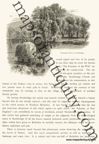 Antique-Black-and-White-Engraved-Illustration-Housatonic-River-at-Stockbridge-Massachusetts-Berkshire-County-1872-Picturesque-America-Maps-Of-Antiquity