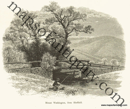 Antique-Black-and-White-Engraved-Illustration-Mount-Washington-from-Sheffield-Massachusetts-Berkshire-County-1872-Picturesque-America-Maps-Of-Antiquity