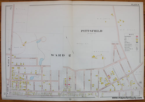 Antique-Map-Berkshire-county-Massachusetts-Pittsfield-1904-Barnes-Farnham-1900s-Maps-of-Antiquity