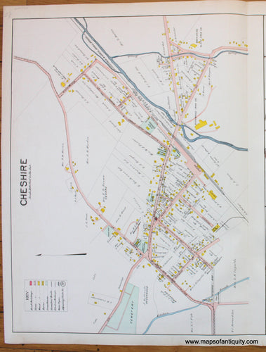Antique-Map-Berkshire-county-Massachusetts-Cheshire-1904-Barnes-Farnham-1900s-Maps-of-Antiquity