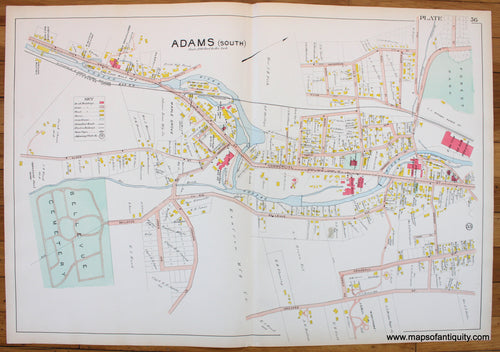 Antique-Map-Berkshire-county-Massachusetts-Adams-South-1904-Barnes-Farnham-1900s-Maps-of-Antiquity