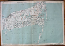 Load image into Gallery viewer, Antique-Printed-Color-Map-Yarmouth-Dennis-Brewster-Orleans-Harwich-Chatham-(MA)--1904-G.-H.-Walker-Cape-Cod-and-Islands-Cape-and-Islands-General-1900s-20th-century-Maps-of-Antiquity
