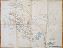 Load image into Gallery viewer, Genuine-Antique-Map-Fort-Devens-Massachusetts-Massachusetts--1943-Engineer-Branch-First-Service-Command-Maps-Of-Antiquity-1800s-19th-century
