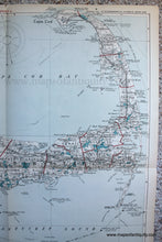 Load image into Gallery viewer, 1905 - Untitled- Cape Cod, Nantucket, and Martha&#39;s Vineyard - Antique Map
