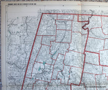 Load image into Gallery viewer, 1905 - Untitled- Berkshire County with parts of Franklin, Hampshire, and Hampden Counties - Antique Map
