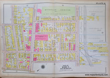 Load image into Gallery viewer, Genuine-Antique-Map-Plate-11-Charlestown---Part-of-Ward-4-City-of-Boston-Boston-Ward-Maps--1912-Bromley-Maps-Of-Antiquity-1800s-19th-century
