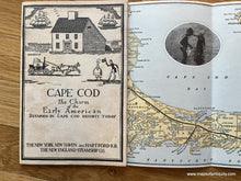 Load image into Gallery viewer, Antique-Map-Cape-Cod-New-York-New-Haven-Hartford-Railroad-1927-1920s-Massachusetts-Maps-of-Antiquity
