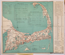 Load image into Gallery viewer, Antique-Folding-Road-Map-Without-Cover-Welcome-to-Cape-Cod-Road-Map-and-Directory-Cape-Cod-General-Road-Map-c.-1930s-Cape-Cod-Chamber-of-Commerce-Maps-Of-Antiquity

