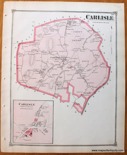 Antique-Map-Carlisle-Massachusetts-Maps-of-Antiquity