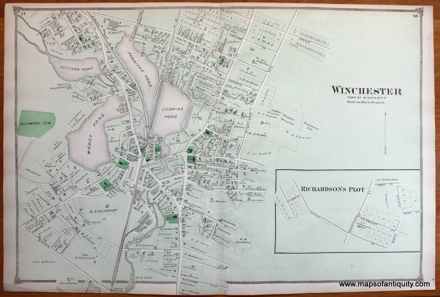 Antique-Map-Winchester-(Center)-Massachusetts-Maps-of-Antiquity