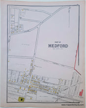 Load image into Gallery viewer, Antique-Map-Medford-(MA)-Massachusetts--1889-Walker-Maps-Of-Antiquity
