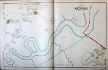 Load image into Gallery viewer, Antique-Map-Medford-(MA)-Massachusetts--1889-Walker-Maps-Of-Antiquity
