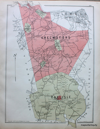 Antique-Map-Chelmsford-Carlisle-Massachusetts-Maps-of-Antiquity
