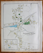 Load image into Gallery viewer, 1889 - Part of Concord. Part of Dracut. Chelmsford Centre. (MA) - Antique Map
