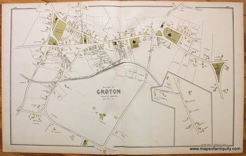 Antique-Map-Groton-Westford-Massachusetts-MA-Mass-Walker-1889-1880s-Massachusetts-Maps-of-Antiquity