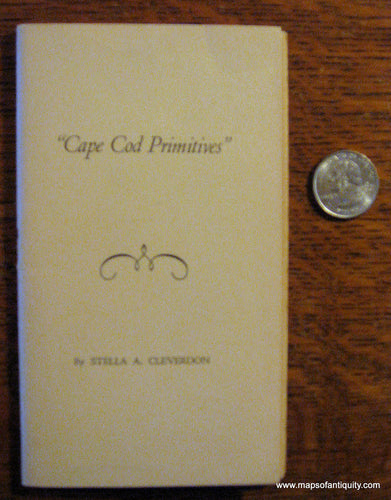 Memorabilia-Cape-Cod-Primitives---c.-1950-Cleverdon-Maps-Of-Antiquity