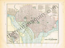 Load image into Gallery viewer, Antique-Map-Pittsburgh-Allegheny-City-North-Side-Cram-1894
