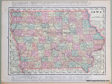 Load image into Gallery viewer, Antique-Printed-Color-Map-Virginia-and-West-Virginia-verso:-Illinois-and-Iowa-******-North-America-Mid-Atlantic-Midwest-1900-Cram-Maps-Of-Antiquity
