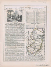 Load image into Gallery viewer, Antique-Printed-Color-Map-State-of-New-Jersey-verso-State-of-Pennsylvania-1848-Goodrich-United-States-Mid-Atlantic1800s-19th-century-Maps-of-Antiquity
