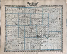 Load image into Gallery viewer, 1876 - Winnebago County; verso: Stephenson County, Illinois - Antique Map
