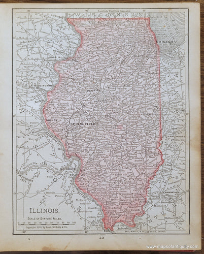 Genuine-Antique-Map-Illinois-1900-Rand-McNally-Maps-Of-Antiquity