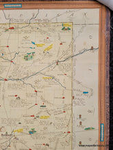 Load image into Gallery viewer, Genuine-Antique-Map-A-Map-of-Indiana-Showing-its-History-Points-of-Interest-and-the-Holdings-of-the-Dept-Of-Conservation--1932-Lee-Carter-Maps-Of-Antiquity
