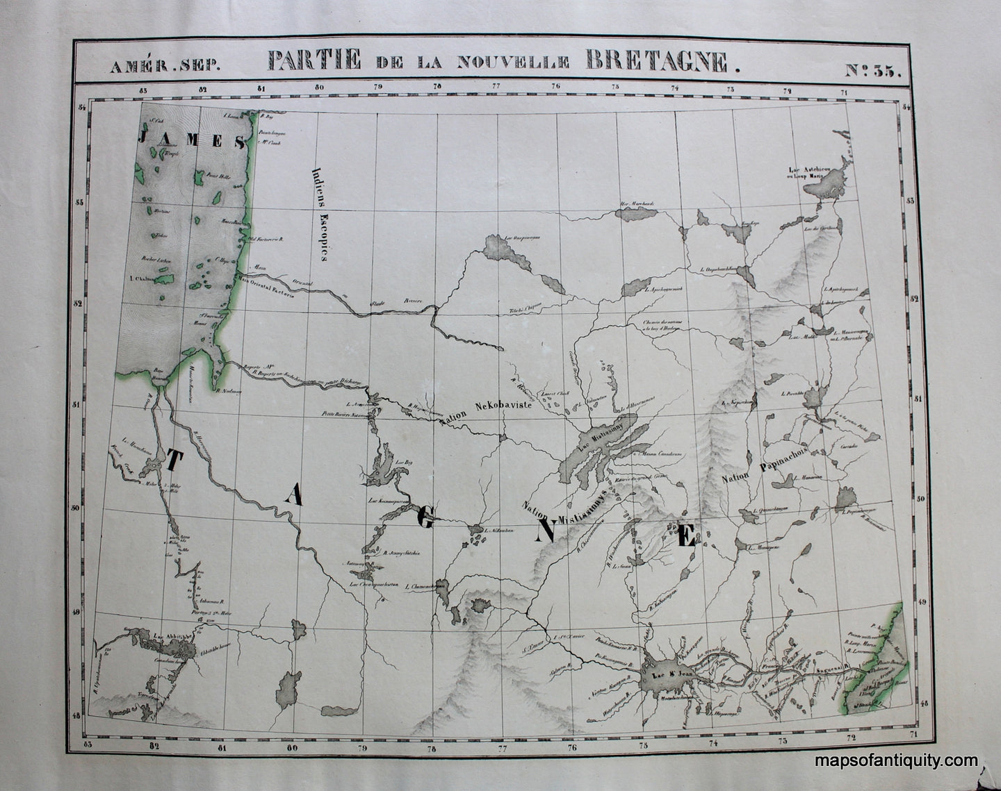 Antique-Map-Amer.-Sep.-No.-35-Partie-de-la-Nouvelle-Bretagne