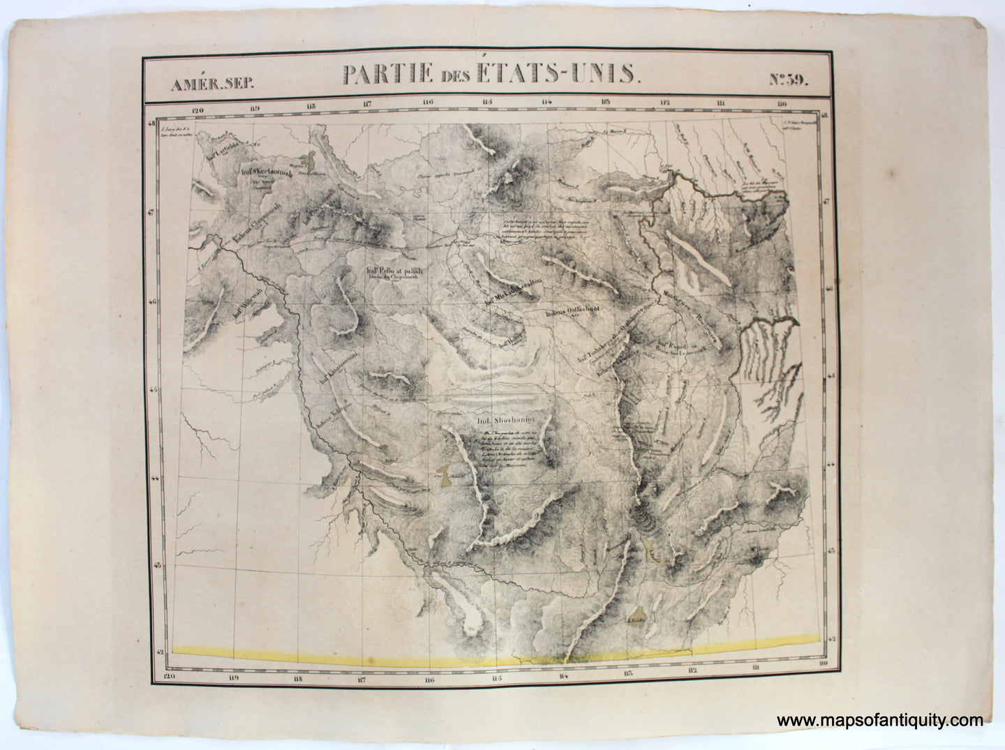 Antique-Map-Amer.-Sep.-No.-39-Partie-des-Etats-Unis