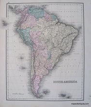 Load image into Gallery viewer, 1876 - North America, South America - Antique Map
