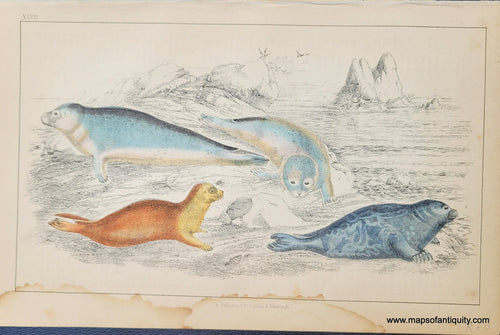 Genuine-Antique-Print-Seals-1850-Fullarton-Maps-Of-Antiquity