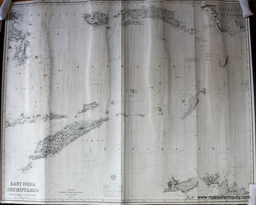 Antique-Blue-Back-Antique-Nautical-Chart-Imray-East-India-Archipelago-Eastern-Passages-to-China-and-Japan-Chart-No.-2--Asia--1876-James-Imray-&-Sons-London-Maps-Of-Antiquity