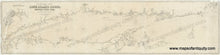 Load image into Gallery viewer, Black-and-White-Linen-Backed-Antique--Nautical-Chart-Eldridge&#39;s-Chart-of-Long-Island-Sound-Newport-to-New-York-Connecticut-Long-Island-1877-Eldridge-Maps-Of-Antiquity
