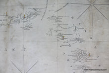 Load image into Gallery viewer, 1846 - Caribbean Sea - Blunt Blueback Navigational Chart - Antique Chart
