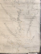 Load image into Gallery viewer, 1873 - Eldridge&#39;s Chart of Chesapeake Bay - Antique Chart
