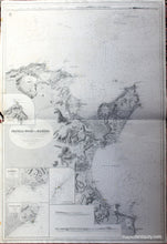 Load image into Gallery viewer, Black-and-White-Antique-Chart-Mediterranean-Tunis---Fatally-Rocks-to-Mahedia---Tunisia-Africa-**UNAVAILABLE**-Africa-Tunisia-1889-British-Admiralty-Maps-Of-Antiquity
