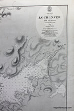 Load image into Gallery viewer, 1894 - Loch Inver and Loch Roe Scotland - Antique Chart
