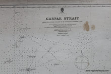 Load image into Gallery viewer, 1884 - Indonesia - Gaspar Strait - Antique Chart
