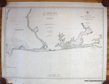 Load image into Gallery viewer, Antique-nautical-chart-map-Coast-Chart-No.-187-from-Pensacola-Bay-to-Mobile-Bay-USC&amp;GS-1892-Florida-Alabama-1800s-19th-century-Maps-of-Antiquity
