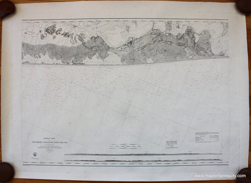 Antique-nautical-chart-restrike-Middle-Part-Southern-Coast-Long-Island-New-York-United-States-Northeast-USC&GS-20th-Century-Maps-of-Antiquity