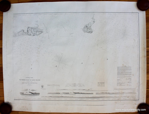 Antique-nautical-chart-restrike-Eastern-Part-Southern-Coast-Long-Island-New-York-United-States-Northeast-USC&GS-20th-Century-Maps-of-Antiquity