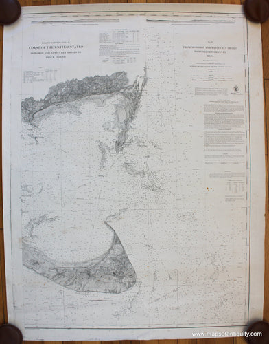 Antique-nautical-chart-restrike-Coast-United-States-No.-12-Monomoy-Nantucket-Shoals-Muskeget-Channel-Chatham-USCS-20th-Century-Maps-of-Antiquity