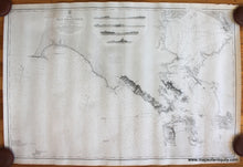 Load image into Gallery viewer, Antique-Nautical-Chart-San-Francisco-Harbour-1865-British-Admiralty-West-1800s-19th-century-Maps-of-Antiquity
